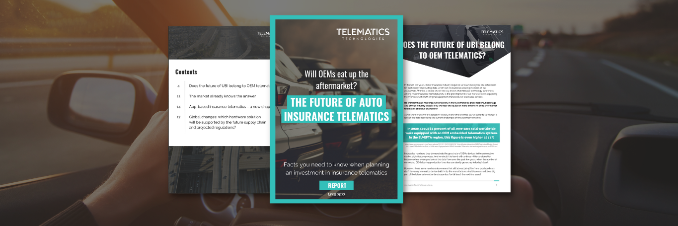 Planning an investment in insurance telematics? Couple facts and concepts you need to know before…