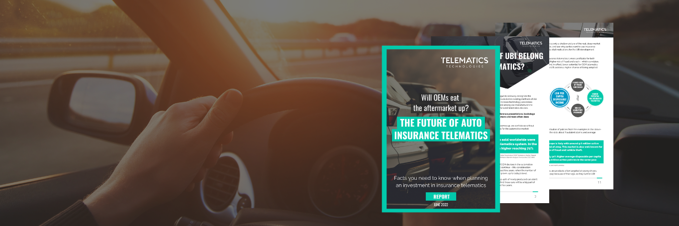 REPORT: THE FUTURE OF AUTO INSURANCE TELEMATICS